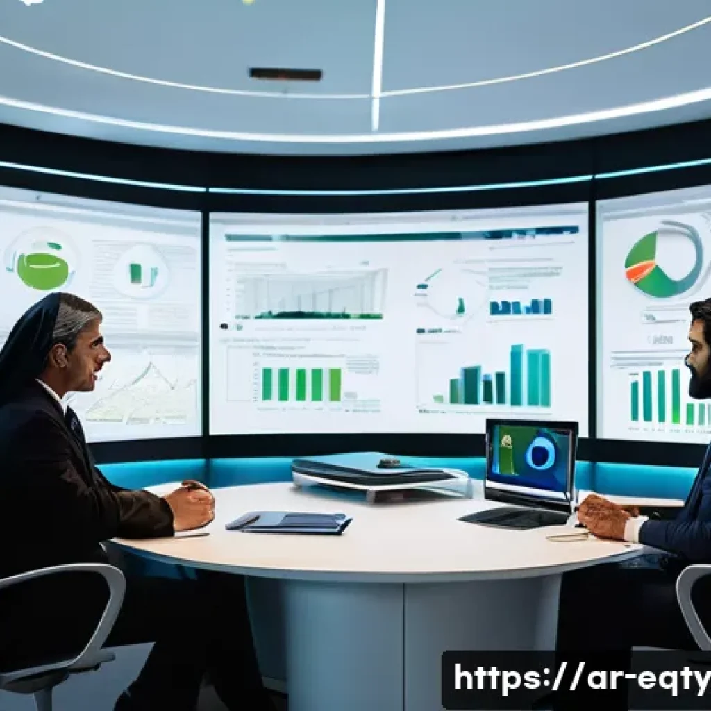 주식 투자 기초로 돌아가기 - **Prompt:** A diverse group of professional adults of various Middle Eastern descents, meticulously ...